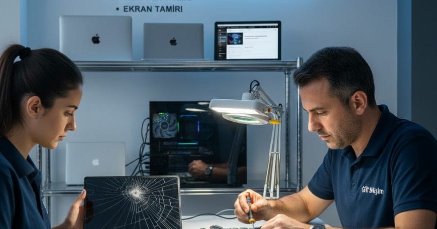Laptop - MacBook ve ekran tamiri